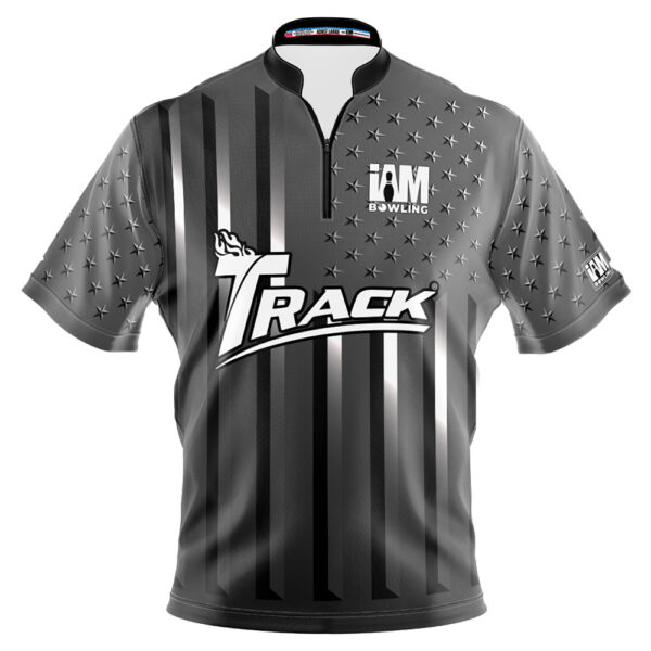 Track Silver American Flag Jersey