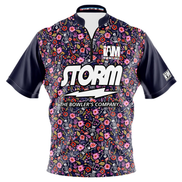 Storm Floral Dia De Los Muertos Jersey