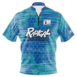 Radical Teal Breeze Honeycomb Jersey