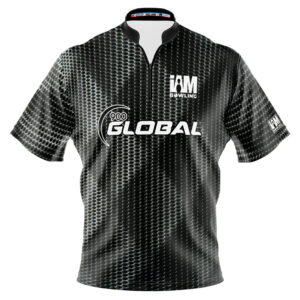 900 Global Black Argyle Metal Jersey