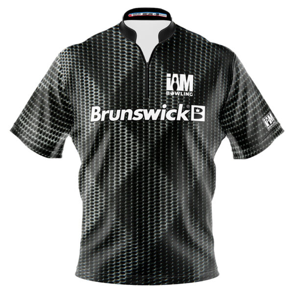 Brunswick Black Argyle Metal Jersey