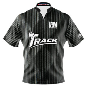 Track Black Argyle Metal Jersey