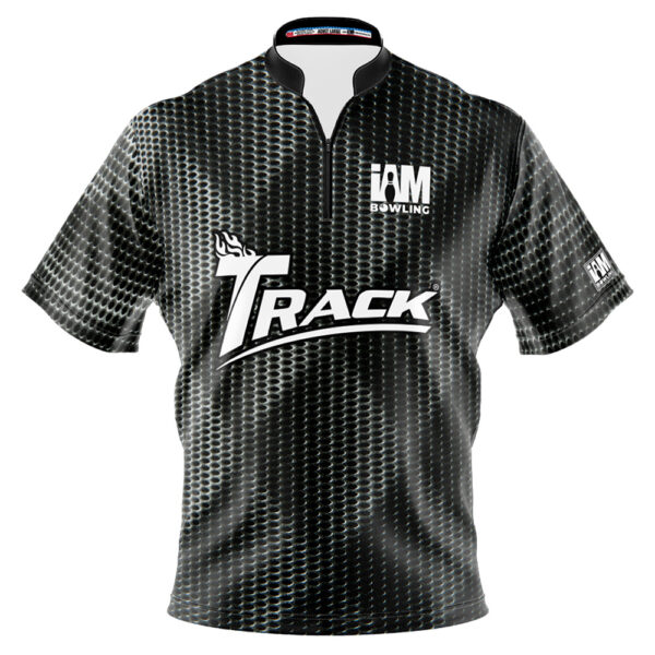 Track Black Argyle Metal Jersey