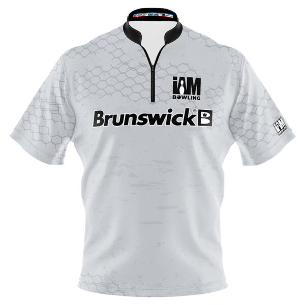 Brunswick Strike Through Gray Jersey