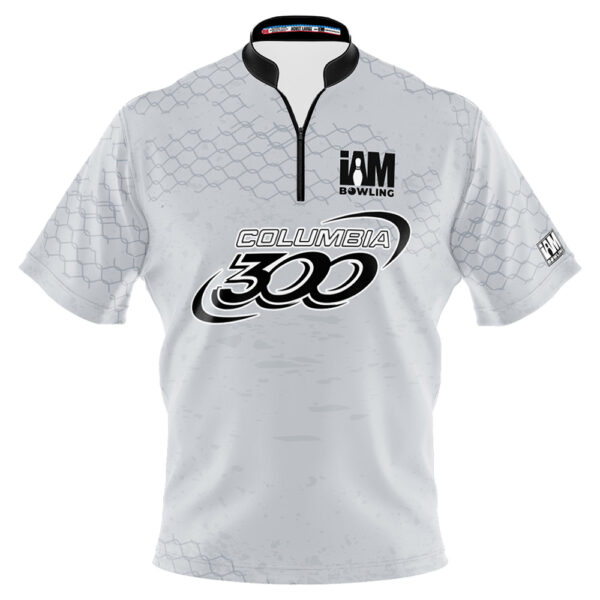 Columbia 300 Strike Through Gray Jersey