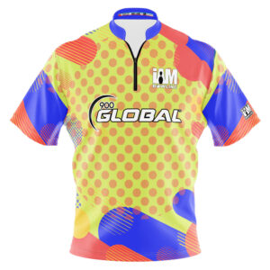 900 Global Orange Polka Dot Fusion Jersey