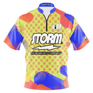 Storm Orange Polka Dot Fusion Jersey