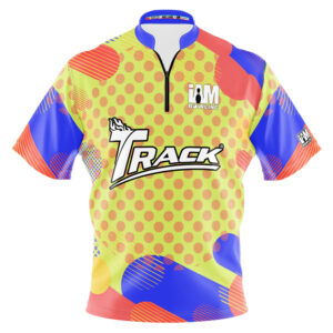 Track Orange Polka Dot Fusion Jersey