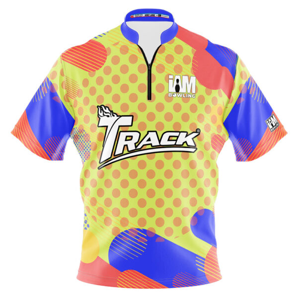 Track Orange Polka Dot Fusion Jersey