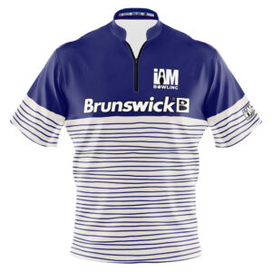 Brunswick Blue Wavy Contrast Jersey