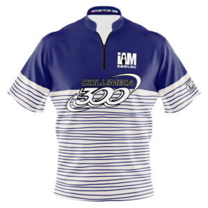 Columbia 300 Blue Wavy Contrast Jersey