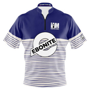 Ebonite Blue Wavy Contrast Jersey
