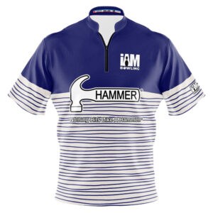 Hammer Blue Wavy Contrast Jersey