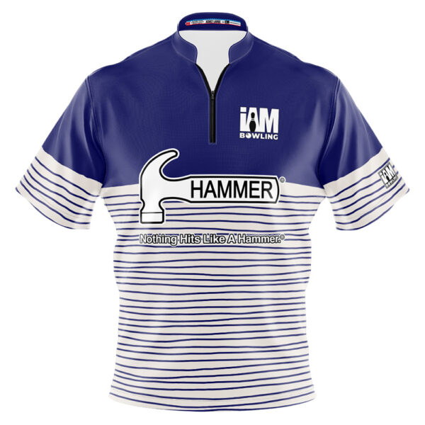 Hammer Blue Wavy Contrast Jersey
