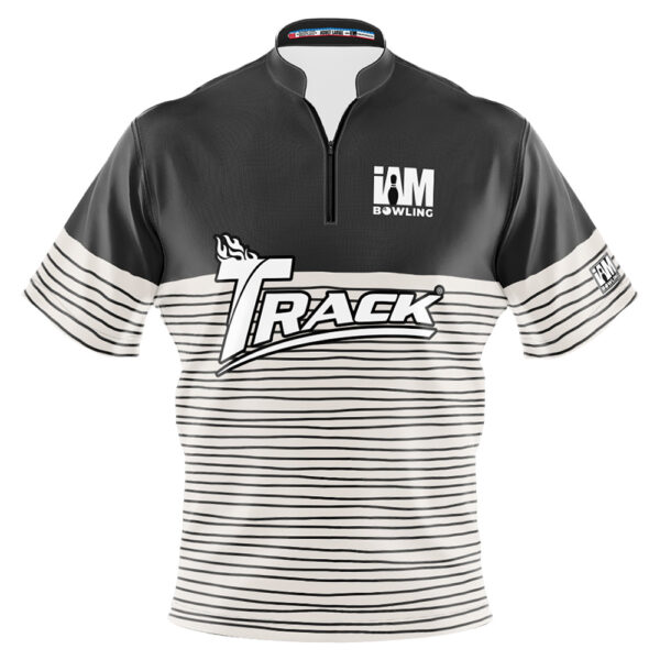 Track Gray Wavy Contrast Jersey