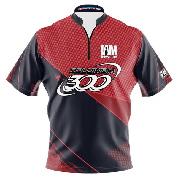 Columbia 300 Black & Red Incision Jersey
