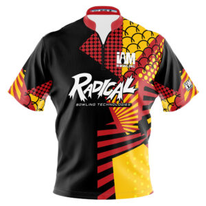 Radical Red & Yellow Fusion Jersey