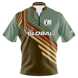 900 Global Green Striped Mosaic Jersey