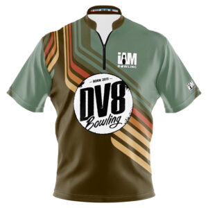 DV8 Green Striped Mosaic Jersey