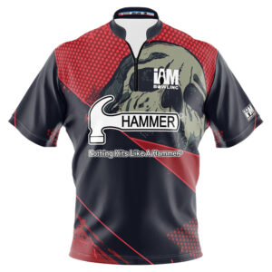 Hammer Black Skull Slash Jersey