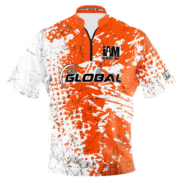 900 Global Orange Grunge Jersey