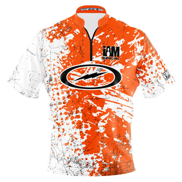 Storm Bolt Orange Grunge Jersey