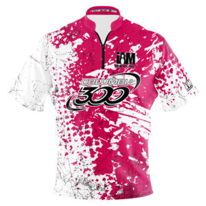 Columbia 300 Raspberry Grunge Jersey