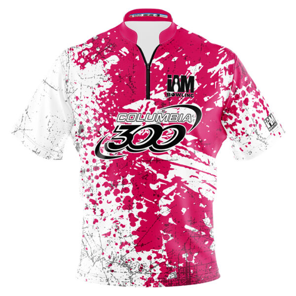 Columbia 300 Raspberry Grunge Jersey