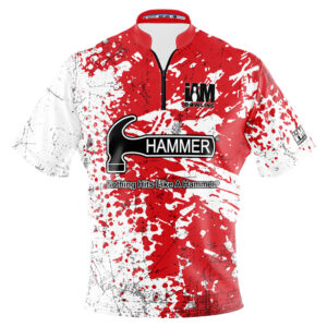 Hammer Crimson Grunge Jersey