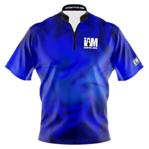 I AM Bowling – Left Chest Only Blue Haze Jersey