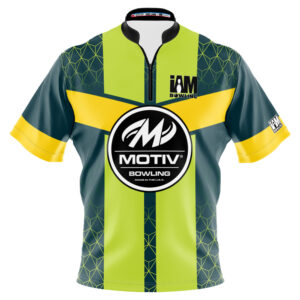 Motiv Circle Green Striped Hex Jersey
