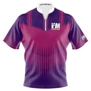 I AM Bowling – Left Chest Only Violet Guard Jersey