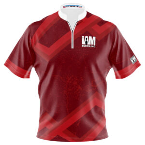 I AM Bowling – Left Chest Only Crimson Cross Surge Jersey