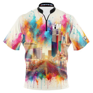 I AM Bowling – Left Chest Only Vegas Daydream Jersey