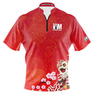 I AM Bowling – Left Chest Only Chinese Lion Jersey