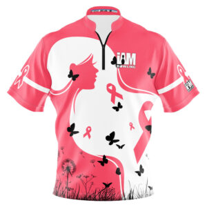 I AM Bowling – Left Chest Only Butterfly Ribbon Fields Jersey