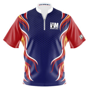 I AM Bowling – Left Chest Only Scorching Edge Jersey