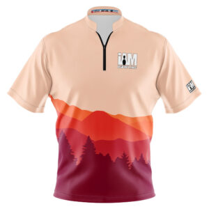 I AM Bowling – Left Chest Only Red Mountain Skyline Jersey