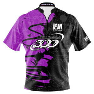 Columbia 300 Purple Splatter Jersey