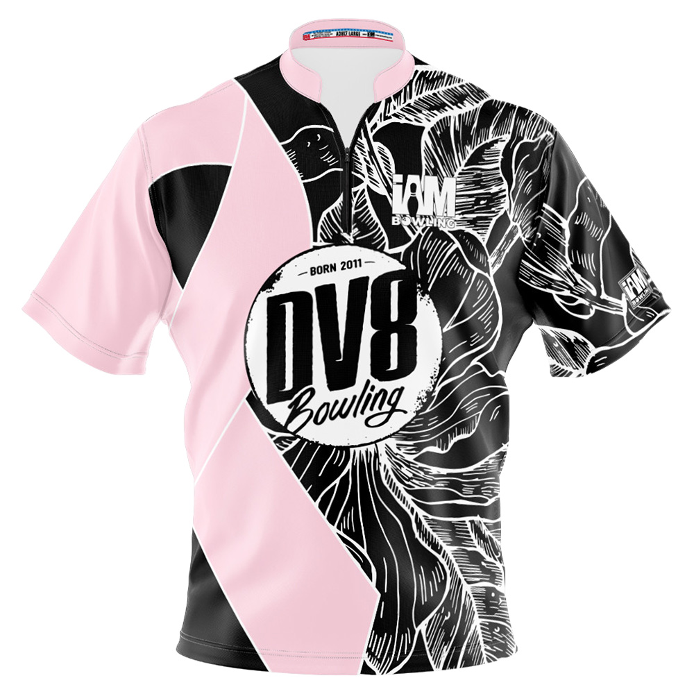 DV8 Black Floral Ribbon Jersey
