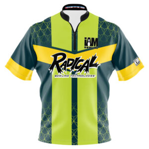 Radical Green Striped Hex Jersey