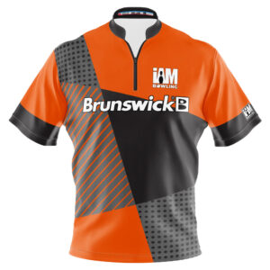 Brunswick Gray & Orange Mosaic Jersey