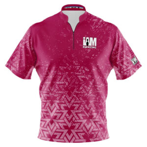 I AM Bowling – Left Chest Only Raspberry Starburst Jersey