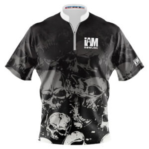 I AM Bowling – Left Chest Only Raging Skulls Jersey
