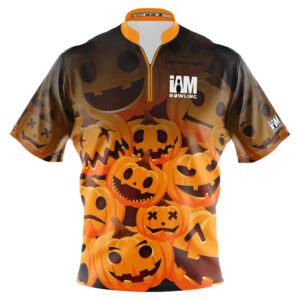 I AM Bowling – Left Chest Only Jack O’ Lanterns  Jersey