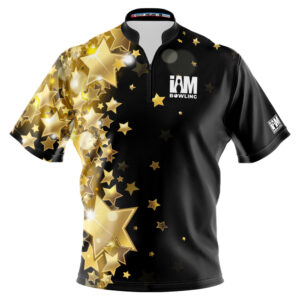 I AM Bowling – Left Chest Only Gold Stars Jersey