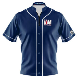 I AM Bowling – Left Chest Only Atlanta Baseball Jersey