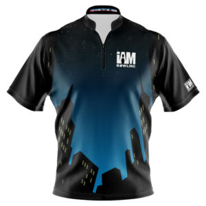 I AM Bowling – Left Chest Only Noir Metropolis Jersey