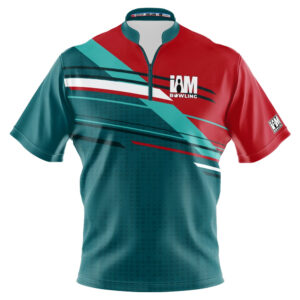 I AM Bowling – Left Chest Only Retro Stripes Jersey