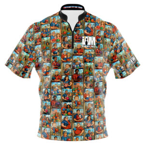 I AM Bowling – Left Chest Only Bowler Collage Jersey